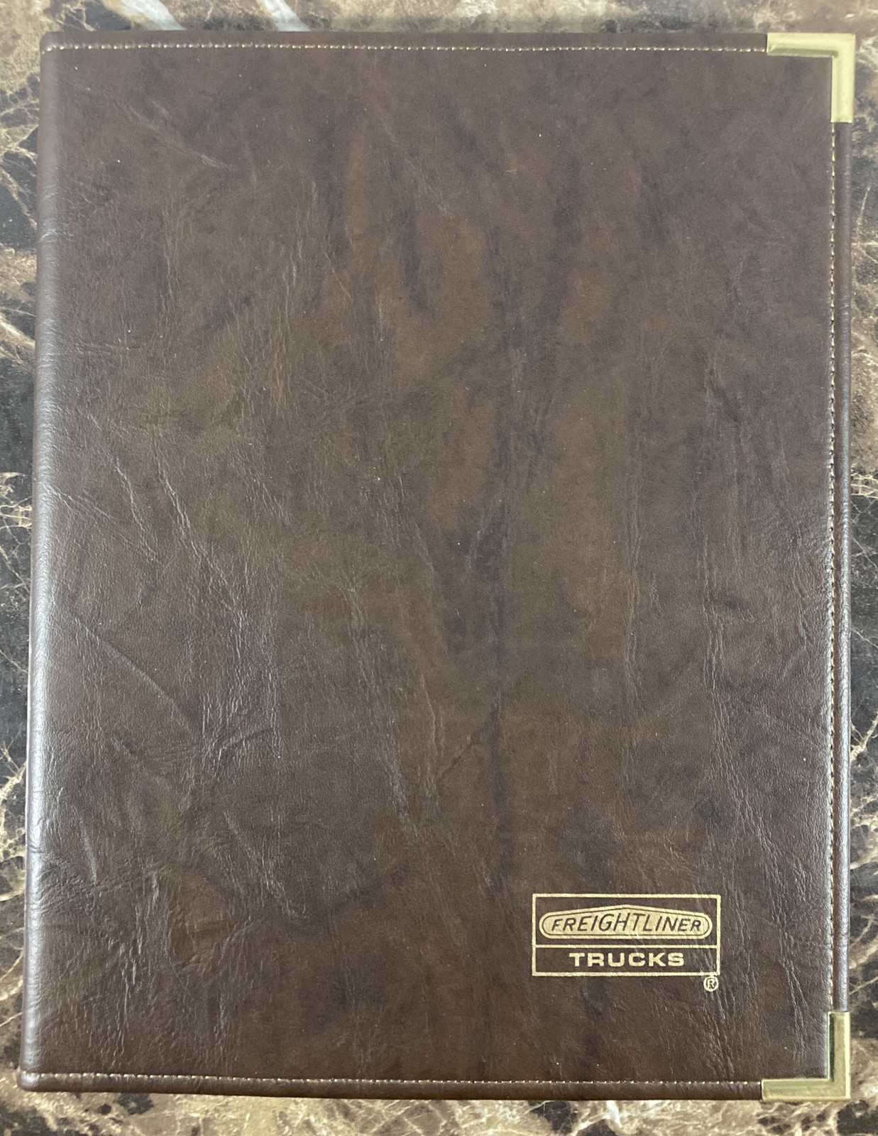 Vintage Freightliner Trucks Portfolio Padfolio Notepad Notebook Automobilia