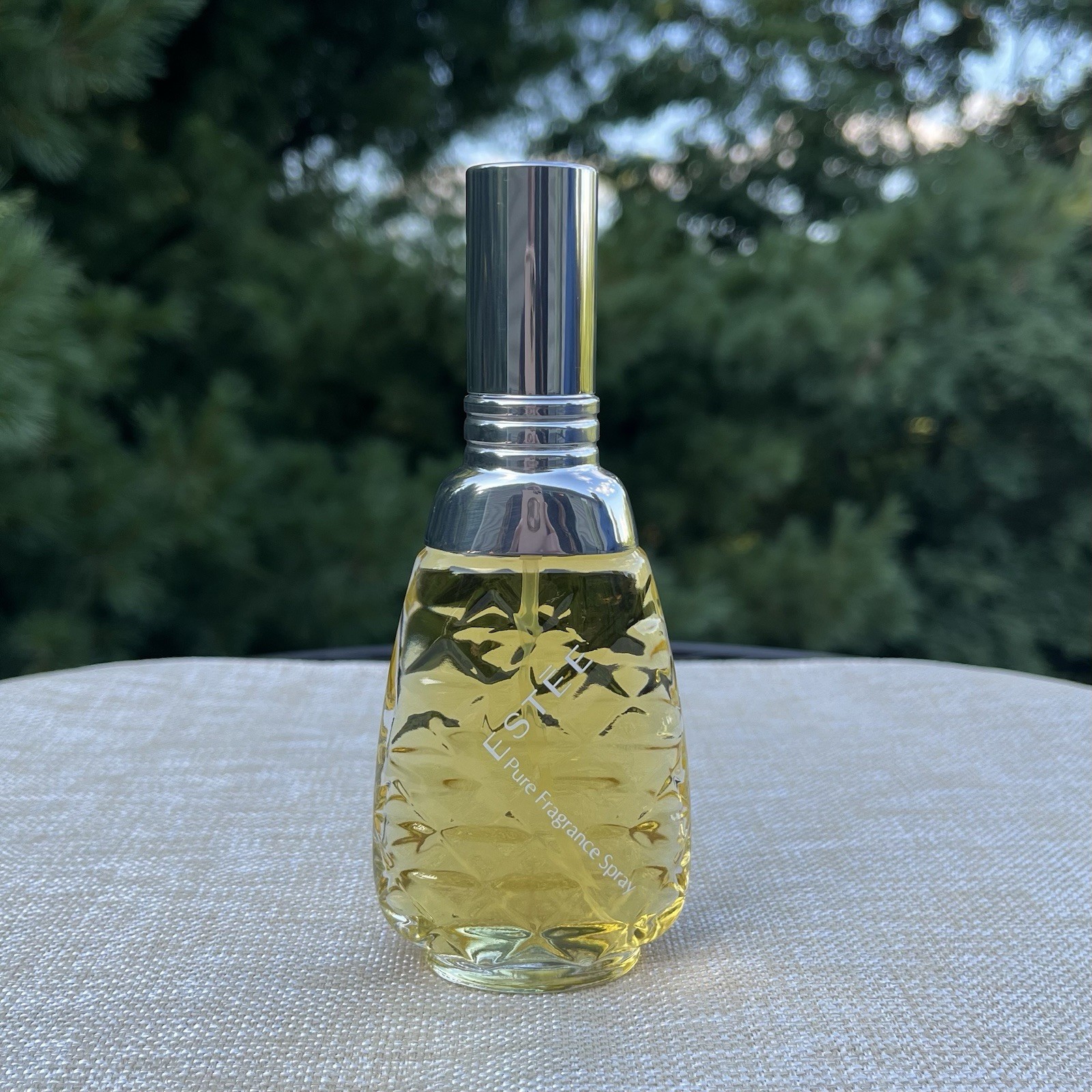 Vintage ESTEE Pure Fragrance Spray EDP 2oz | 60ml Pineapple Bottle Estée Lauder