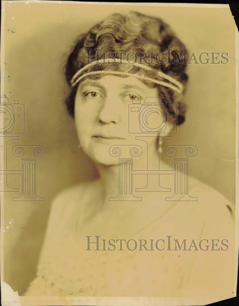 1926 Press Photo Mrs. Thomas R. Marshall, wife of the late Vice President