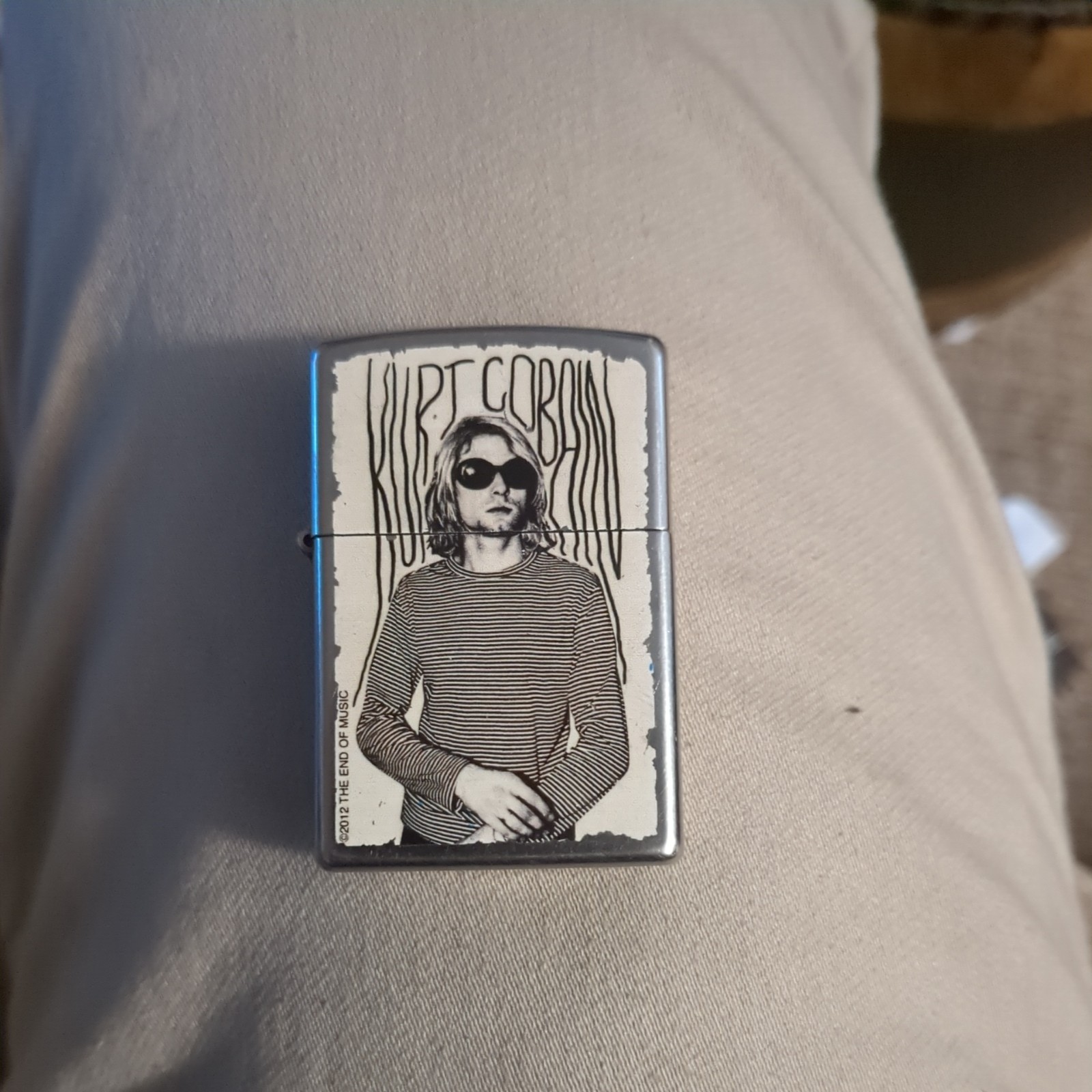 Zippo Lighter - Kurt Cobain - Nirvana - Rare -Nevermind 