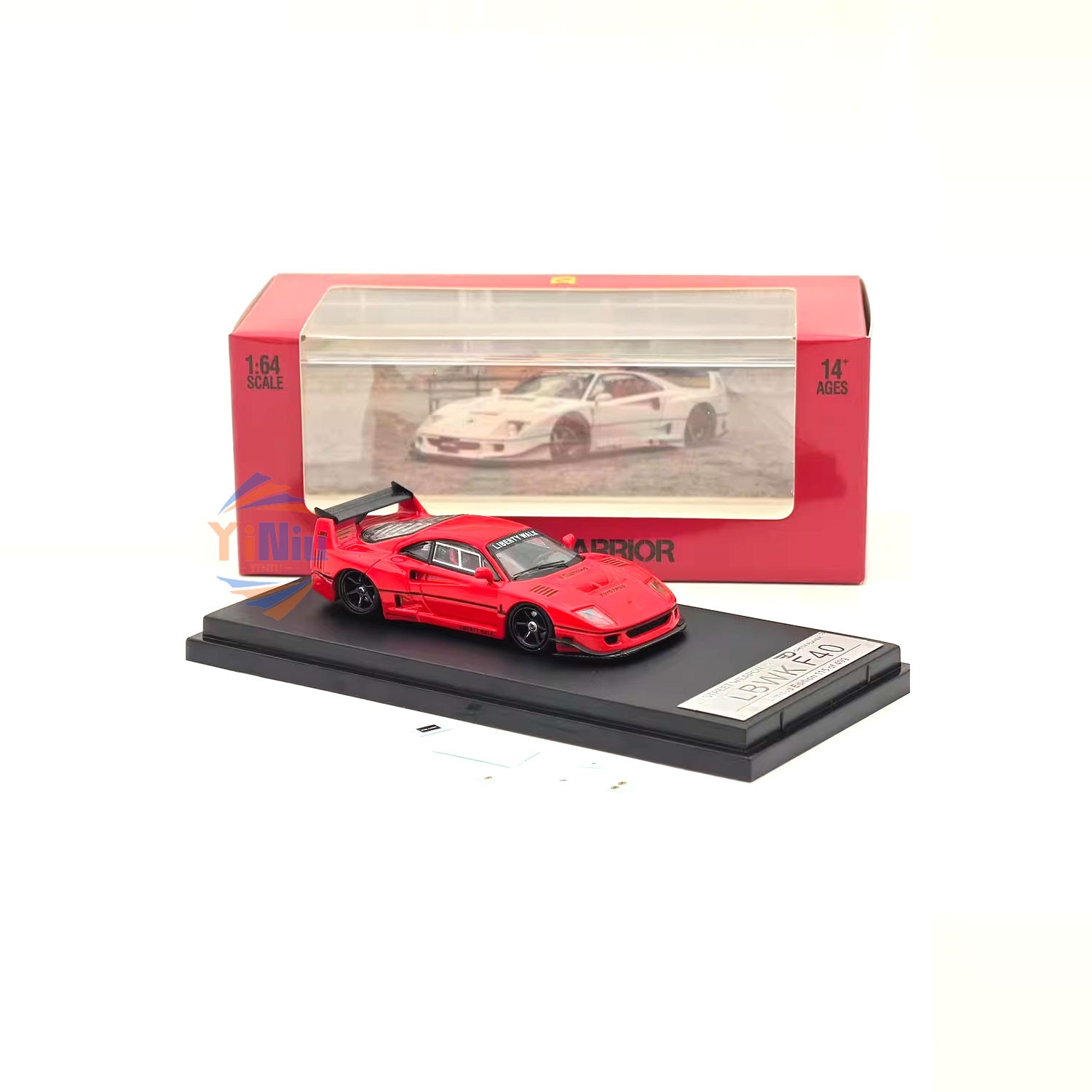 1:64 Lbs WK Liberty Walk Ferrari F40 Alloy Die Cast Model Miniature New Pre-sale