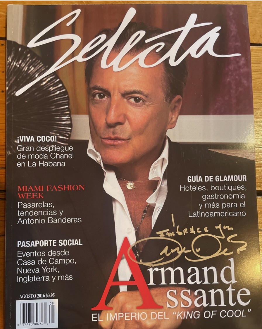 Selecta Magazine Autograph signed by Armand Asante August ‘16