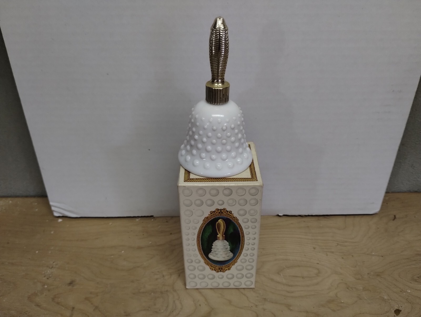 Vintage  Avon Hobnail Bell Sweet Honesty Cologne Used ( Has COLOGNE Full