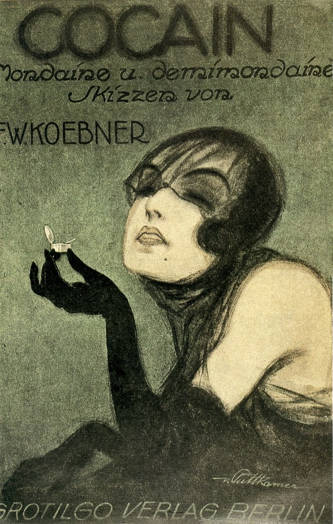 🌟 Cocaine c1920s Vintage Art Poster - 24x32”