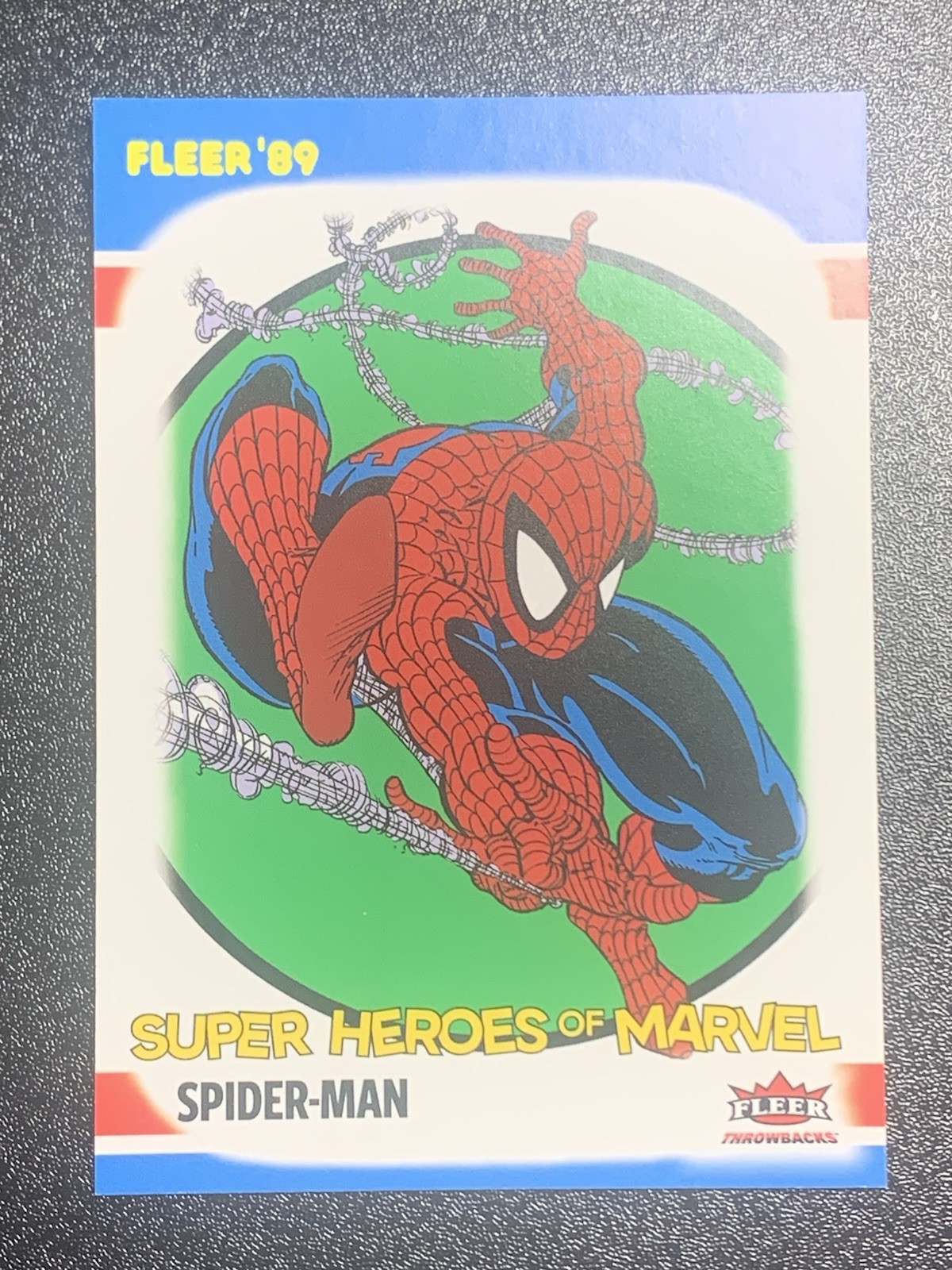 2023 Fleer Throwbacks \'89 Marvel Edition Super Heroes 🔥 Spider-Man 🔥