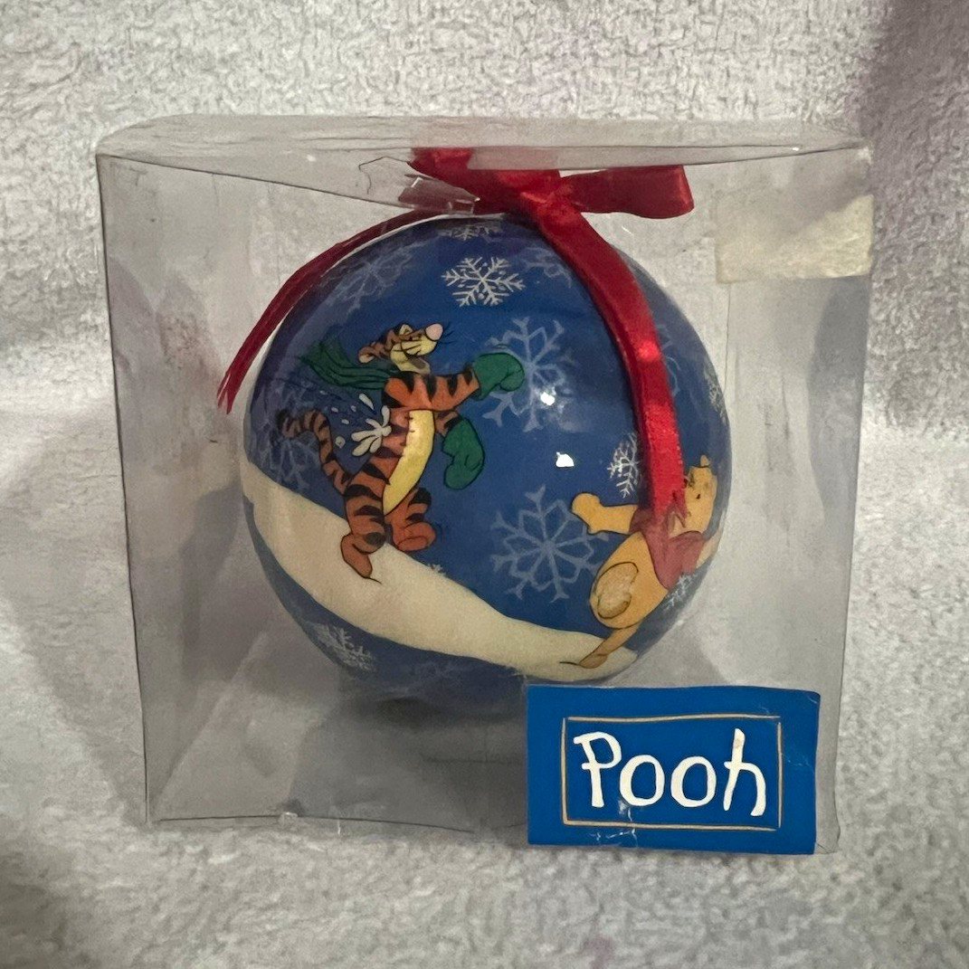 Vintage 1998 Disney Winnie the Pooh Christmas Ornament. In original package