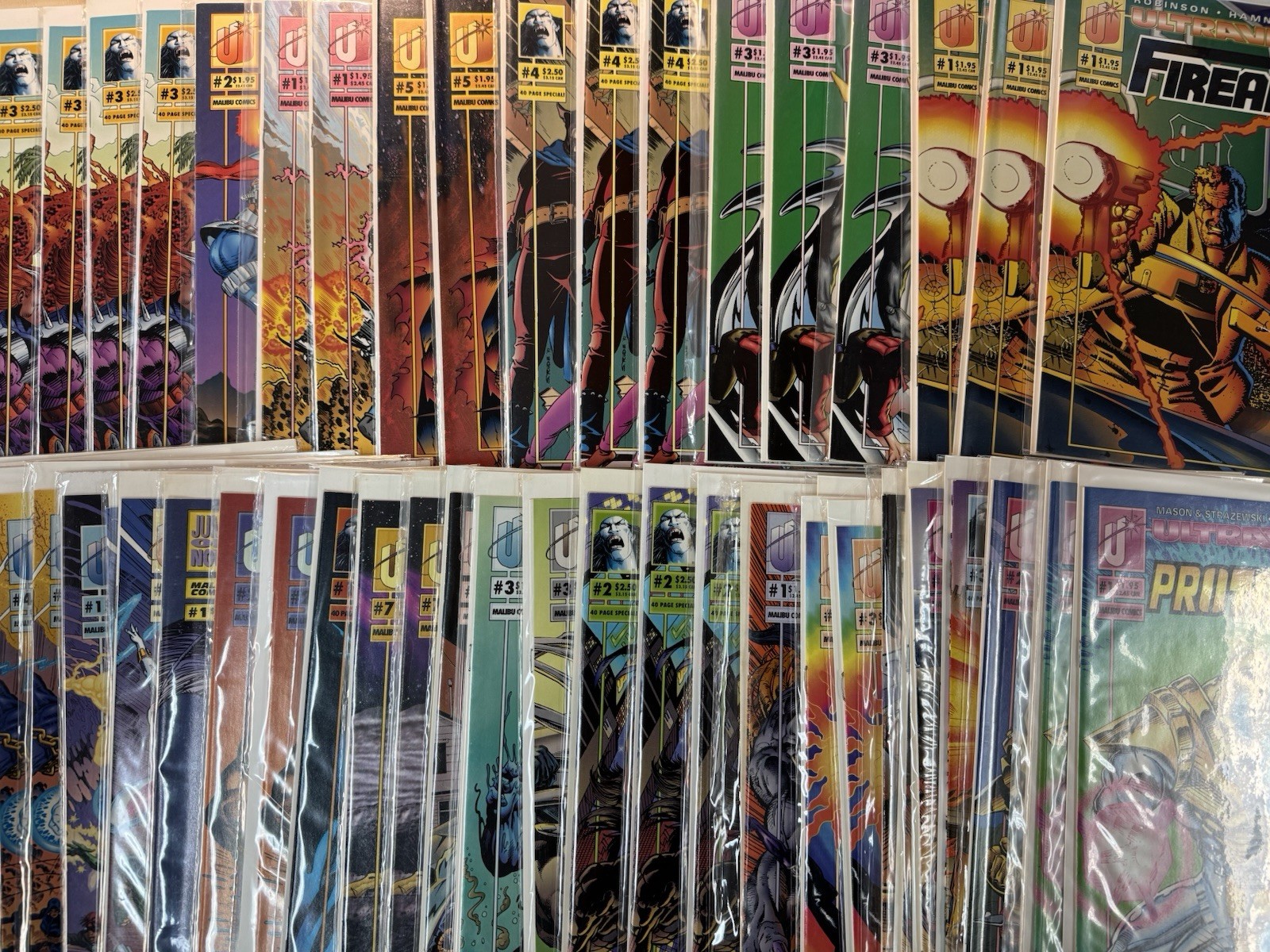 NM/NM+ Big Lot 50x Mixed Ultraverse 1993 Books Malibu Comics - Great Price