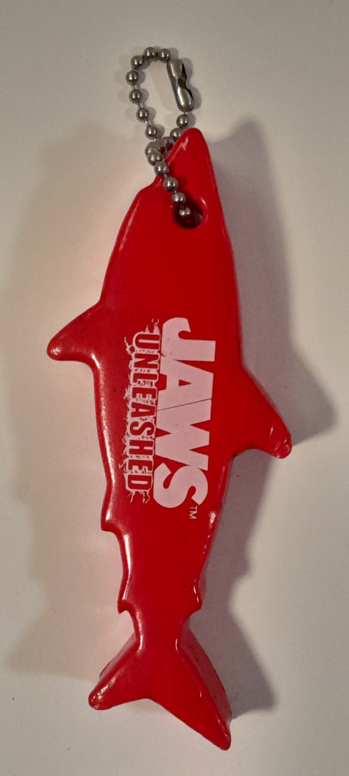 Jaws Unleashed Key Chain Red Shark