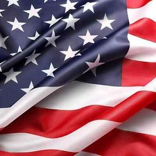 3 x 5 FT American Flag US USA National Double Sided Polyester Brass Grommets picture