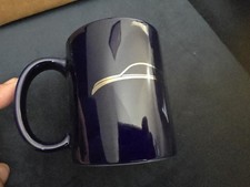 SAAB 50th Anniversary Edition Coffee Mug 900 9000 9-3 9-5 Turbo Wagon Blue NIB picture
