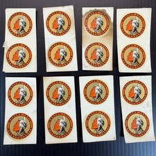 Vintage Mohawk Trail Original Travel Decal Art Lot H.L. Moore Co. Massachusetts picture