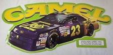 1994 NASCAR Camel UNUSED TIN SIGN ~17x35~ Smokin' Joe's Racing JIMMY SPENCER #23 picture