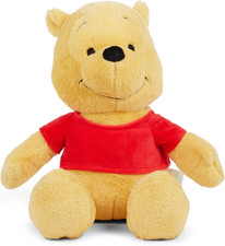 Official Winnie the Pooh Soft Toy Plush for Kids, Cuddly Character with Fuzzy Te picture