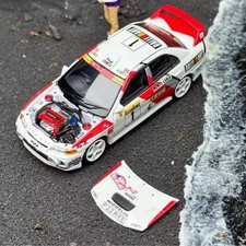 1/64 Motorhelix Lancer Evolution IV WRC Rally #74b000 picture
