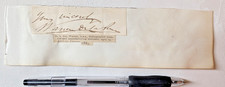Warren De La Rue, British Astronomer & Chemist, Signed Letter Clipping picture