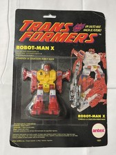 Transformers G2 Robot-Man X Antex Argentina Generation 2 MOC sealed Topspin picture