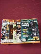 vtg Cinescape Starwars/Star Trek Sci-Fi & Horror Movie Bundle + Promo Clippings picture