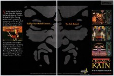 Blood Omen Legacy of Kain - PC - Vintage Original Print Ad/Poster Promo Art 1997 picture