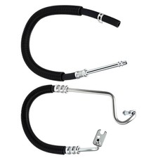 2pcs Power Steering Hose Pressure Line for Chevy Silverado 1500 Tahoe Avalanche picture