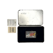Sep 1998 Zippo Lionel Santa Fe F3 Diesel Locomotive Black Lighter Unfired Tin picture