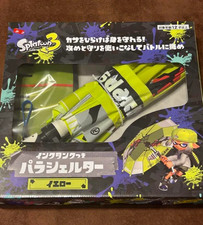 Nintendo Splatoon 3 Parashelter Water Gu-n Yellow Sunart With ink ta-nk Japan picture