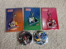 Round1 One Piece Keychain Set Luffy Chopper Zoro Sanji Nami w/ Shanks Law pin picture