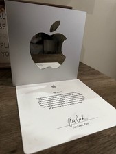 Apple 10 Year Employee Service Award Box and Letter with Tim Cook Signature picture