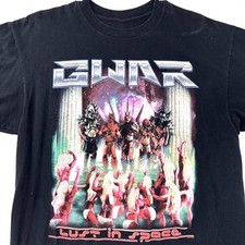 Vtg 2009 Gwar Lust In Space Anvil Band T-Shirt CLM215 picture