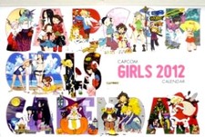CAPCOM GIRLS 2012 CALENDAR POSTER Event Exclusive Edition Street Fighter etc picture