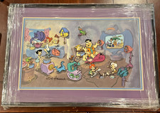 FRED FLINTSTONE LIMITED EDITION CEL WACKY INVENTIONS Signed HANNA BARBERA PSA picture