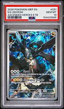 2026 Pokémon N's Zekrom #031 Ascended Heroes ETB English PSA 10 picture