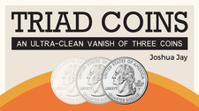 Triad Coins (Quarter) by Joshua Jay and Vanishing Inc. picture
