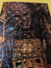 1/1 FRIGHT WEAVER SURTUR HELLRAISER PINHEAD BLOODY PUZZLE BOX HOLO FOIL NM picture