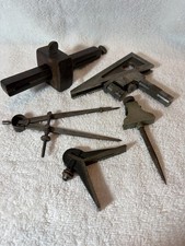 Antique Early Machinist Gunsmith Woodworker Tool Lot Stanley Starrett J. Stevens picture