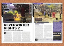 2006 Neverwinter Nights 2 PC Original Advertisement / Retro Promo vr4 picture