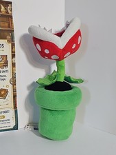 Super Mario Bros - 2017 Piranha Plant Plush Doll Flower Figure Stuffed Toy 9” picture