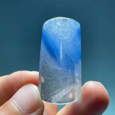 71Ct Natural Clear Beautiful Blue Dumortierite Crystal Quartz Polished Specimen picture