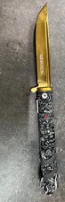 Highlander 1986 Movie Spring Assisted Open Pocket Knife9.5” picture