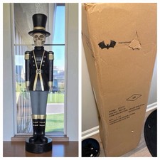 Hard To Find  NIB/ Life-Size/4 FEET Skeleton Nutcracker CRACKER BARREL 2026 picture