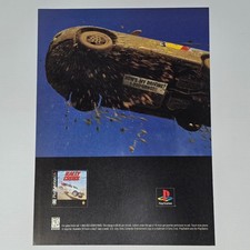 Rally Cross PlayStation 1 PS1 How's My Driving Print Ad/Poster Promo Art picture