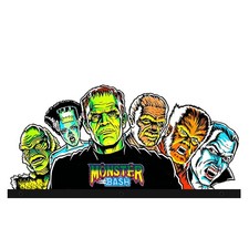 Monster Bash pinball Topper Acrylic Led RGB Topper for Pinball Machine-- picture