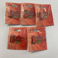 Vtg Coca Cola Beijing 2008 Olympics Enamel Lapel Pins Lot Of 5 Coke Can Set picture