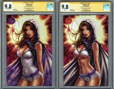DIVINICA #6 SET CGC 9.8 SS SIGNED ERIC EBAS BASALDUA VARIANT EDITION A/B POP 1 picture