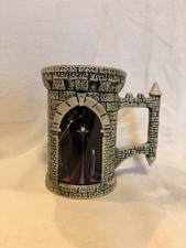 Sleeping Beauty Maleficent Dragon Castle Tower Ceramic Coffee Stein Mug NEW picture
