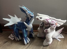 Pokemon Center Dialga Palkia 14” Plush Toy Official Brand New With Tags NWT picture