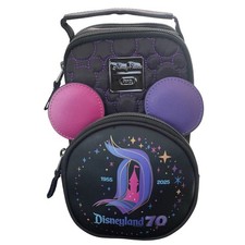 Disney Parks Lug Disneyland 70th Anniversary Crossbody Bag NWT picture