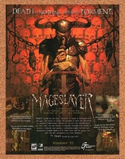 1997 MageSlayer PC Original Advertisement / Retro Promo v1 picture