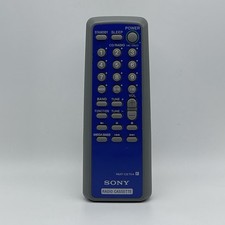 Sony RMT-CE75A Remote Control OEM Genuine for CFD-E75 Radio Cassette Blue TESTED picture