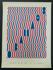 Barack Obama 08 Official Original Campaign Poster Print Numbered Lance Wyman picture