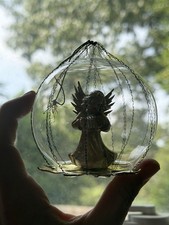 Vintage Kunstlerschutz Ornament Angel West Germany picture
